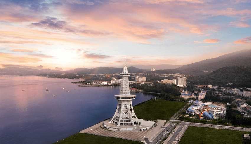 Surrounding of Maha Tower Langkawi